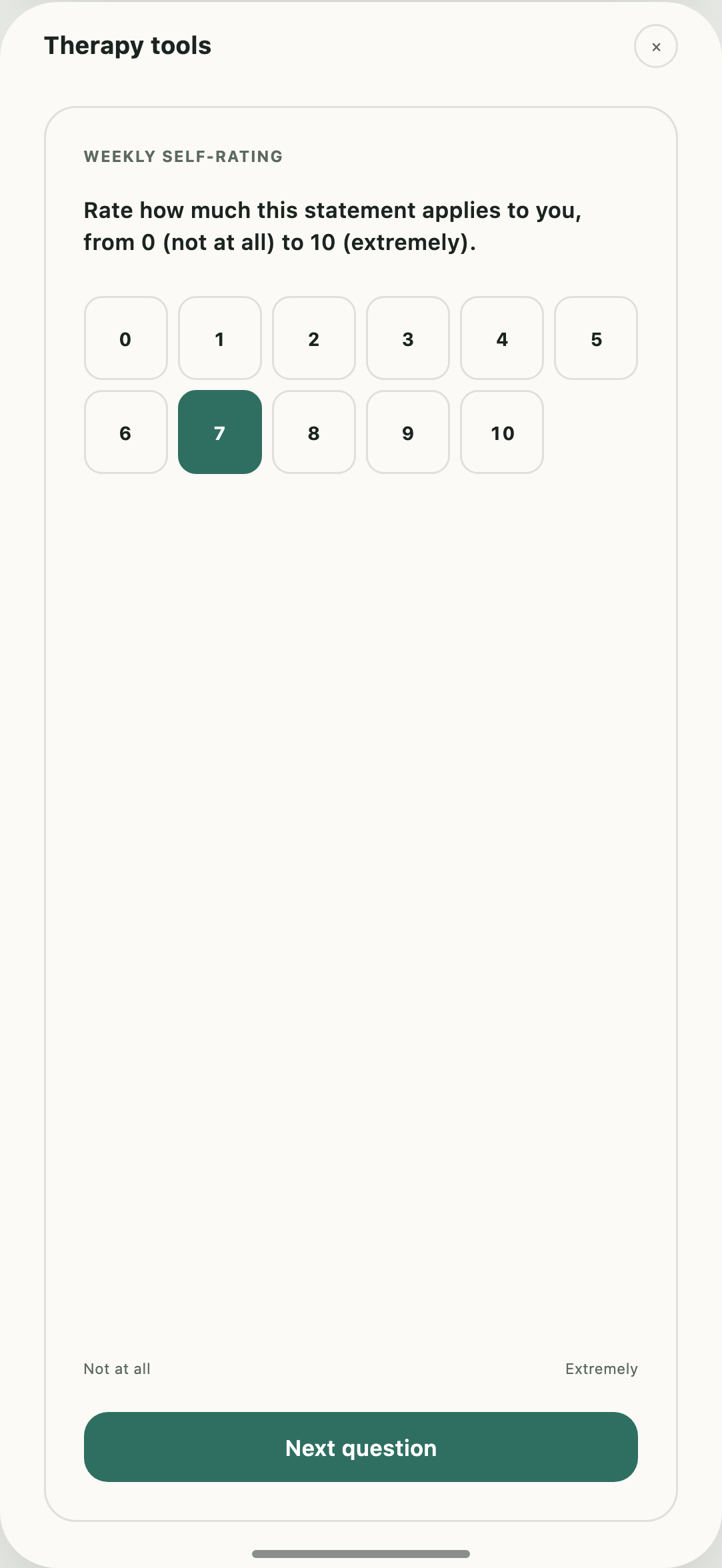 Mental Health Care Platform screen 4