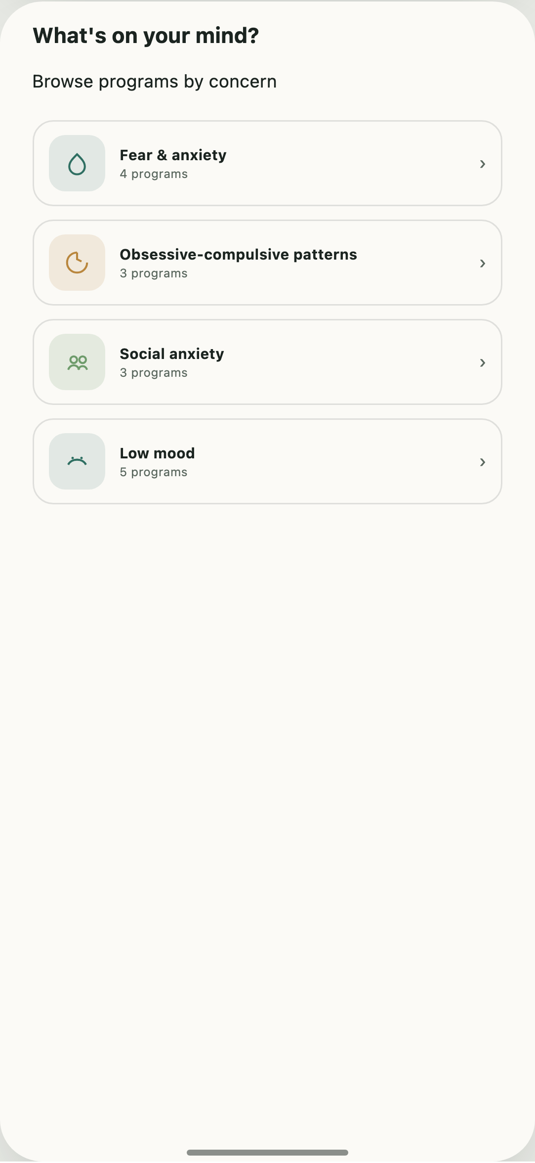 Mental Health Care Platform screen 10
