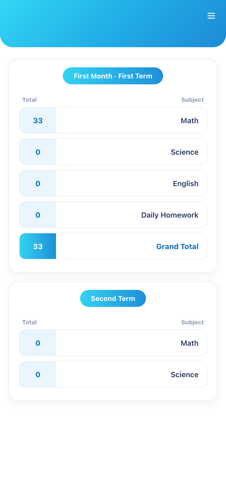 SchoolConnect screen 7